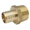 Apollo 1 in. Brass PEX Barb x Male Pipe Thread Adapter APXMA11 - alternate 3